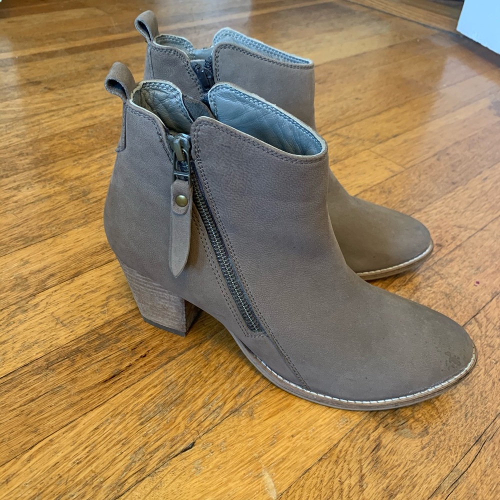 Dune London Pontoon Ankle Boots - leather